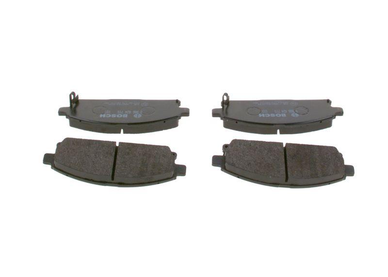 Kit de plaquettes de frein, frein à disque BOSCH 0 986 424 715