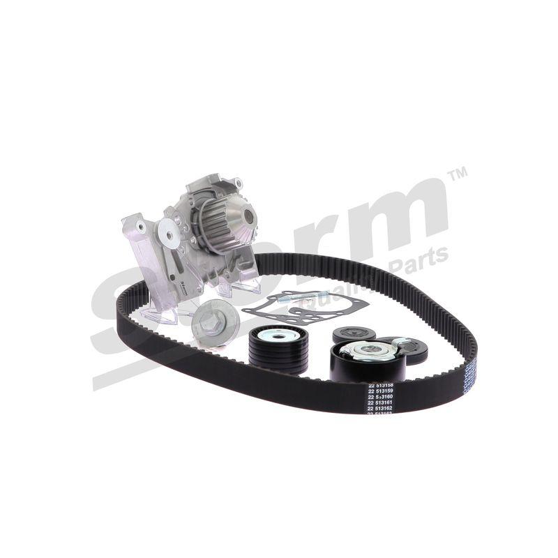 Pompe à eau + kit de courroie crantée STORM QUALITY PARTS 5550576KP