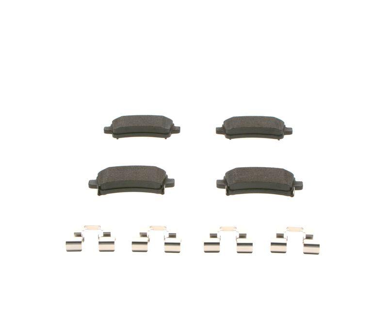 Kit de plaquettes de frein, frein à disque BOSCH 0 986 424 124