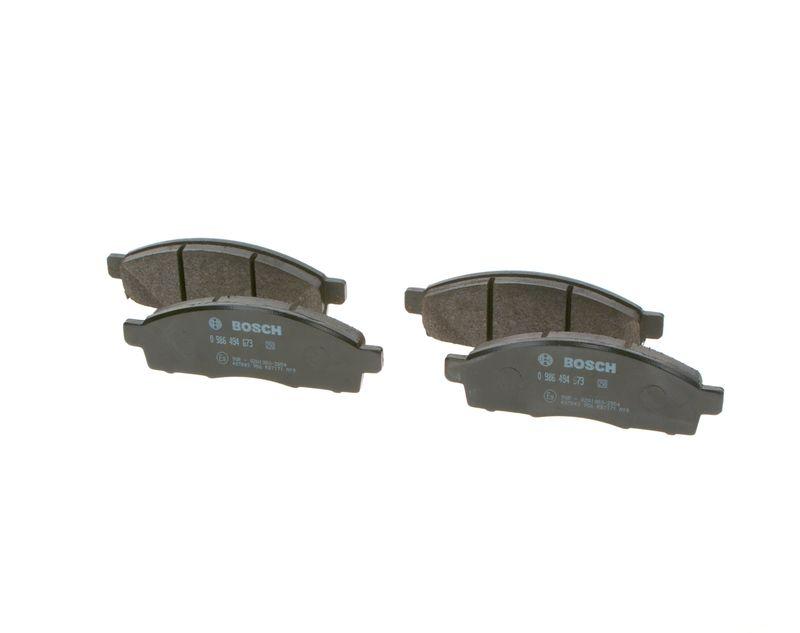 Kit de plaquettes de frein, frein à disque BOSCH 0 986 494 673