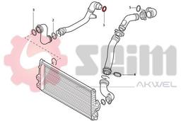 Gaine de suralimentation SEIM 981945