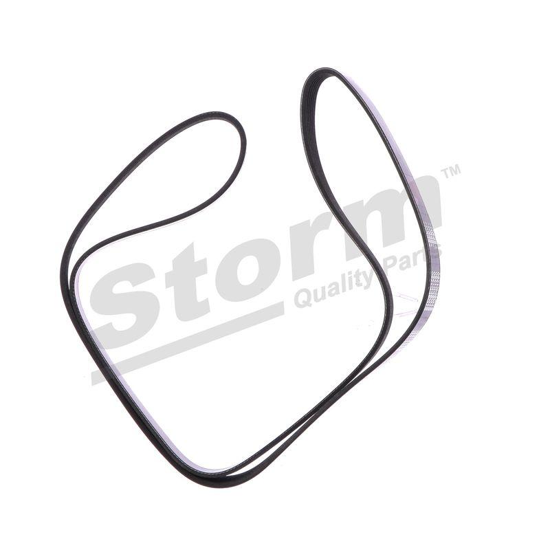 Courroie trapézoïdale à nervures STORM QUALITY PARTS STO6PK1750