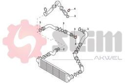 Gaine de suralimentation SEIM 981945