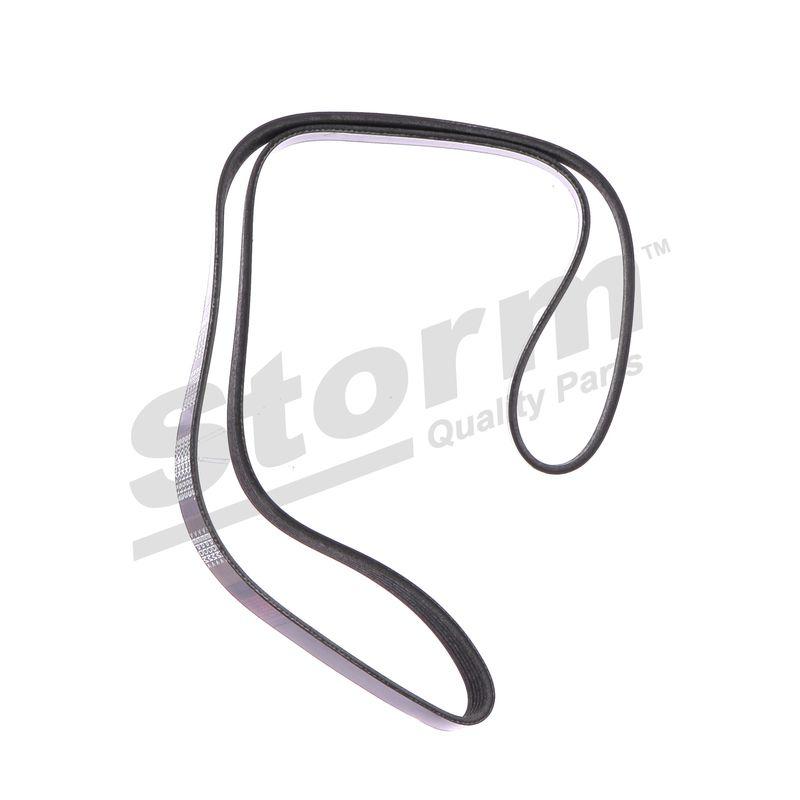 Courroie trapézoïdale à nervures STORM QUALITY PARTS STO6PK1513