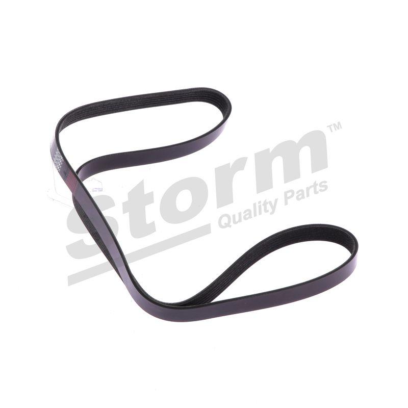 Courroie trapézoïdale à nervures STORM QUALITY PARTS STO6PK1563