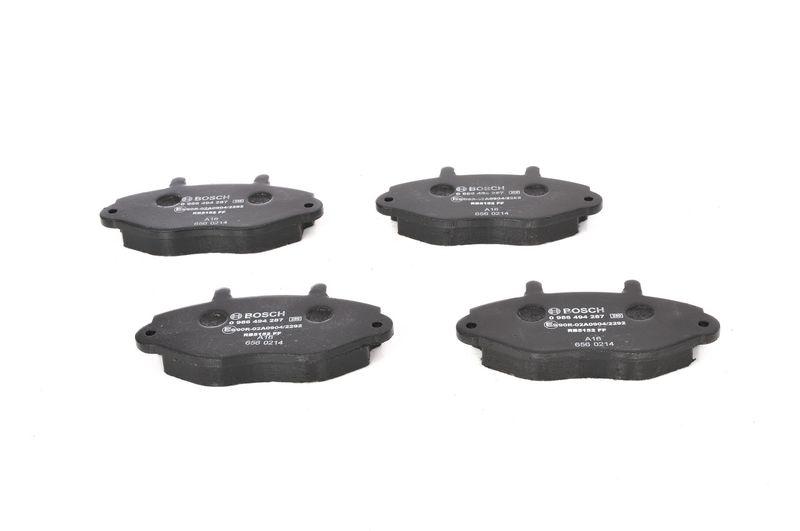 Kit de plaquettes de frein, frein à disque BOSCH 0 986 494 287
