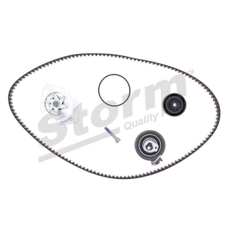 Pompe à eau + kit de courroie crantée STORM QUALITY PARTS 904470KP