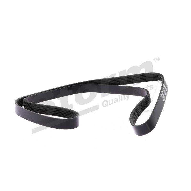 Courroie trapézoïdale à nervures STORM QUALITY PARTS STO6PK1725