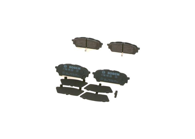 Kit de plaquettes de frein, frein à disque BOSCH 0 986 494 232