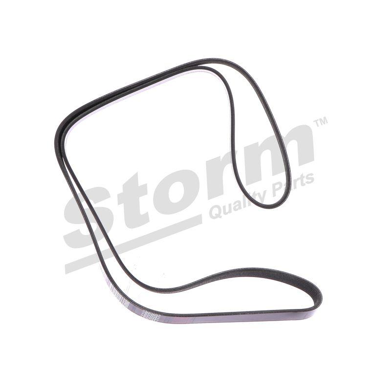Courroie trapézoïdale à nervures STORM QUALITY PARTS STO6PK1700