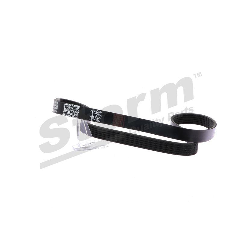 Courroie trapézoïdale à nervures STORM QUALITY PARTS STO6PK1390