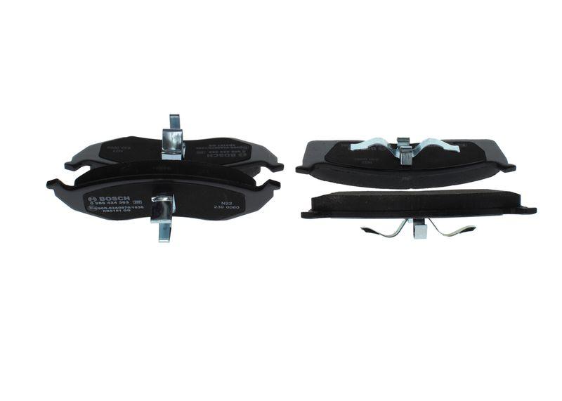 Kit de plaquettes de frein, frein à disque BOSCH 0986424363
