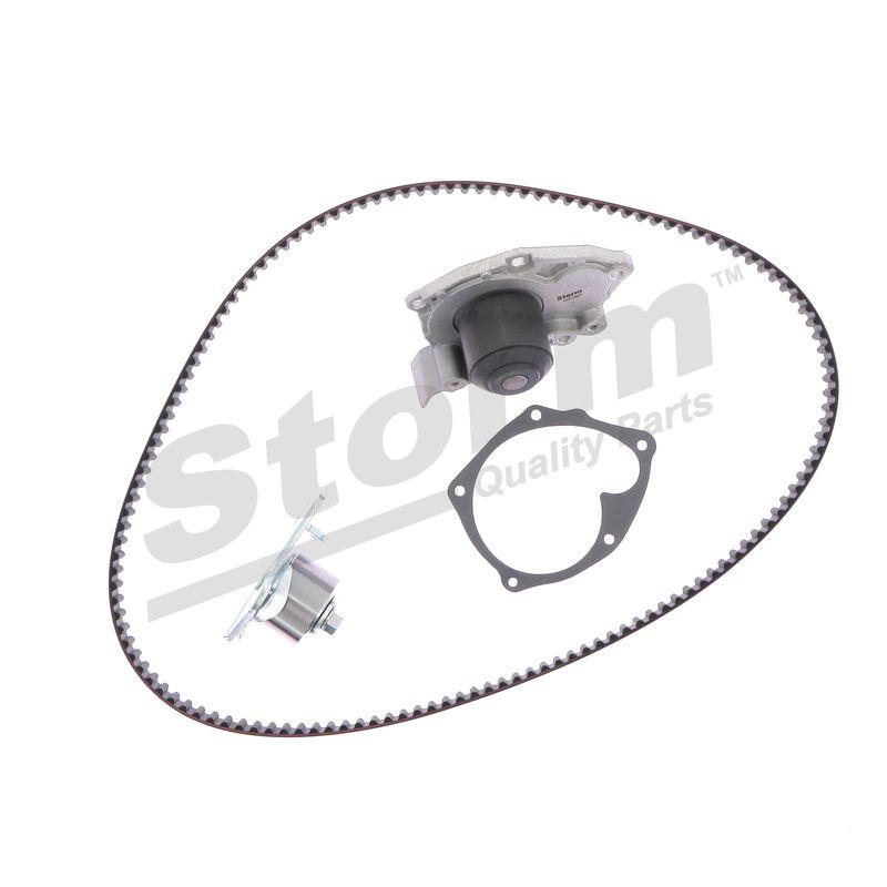 Pompe à eau + kit de courroie crantée STORM QUALITY PARTS 904509KP
