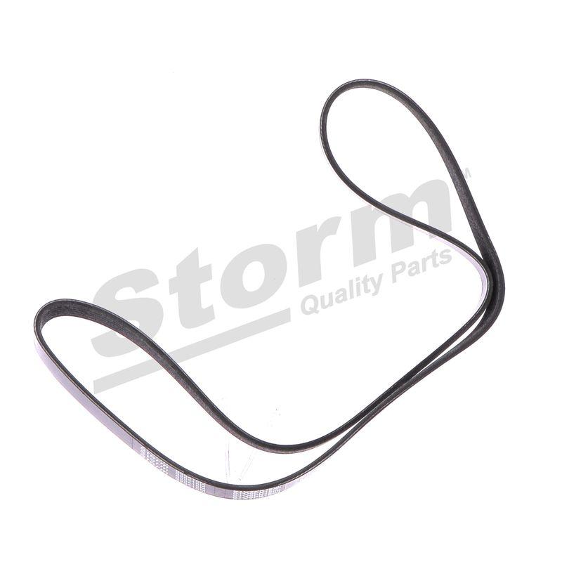 Courroie trapézoïdale à nervures STORM QUALITY PARTS STO6PK1200