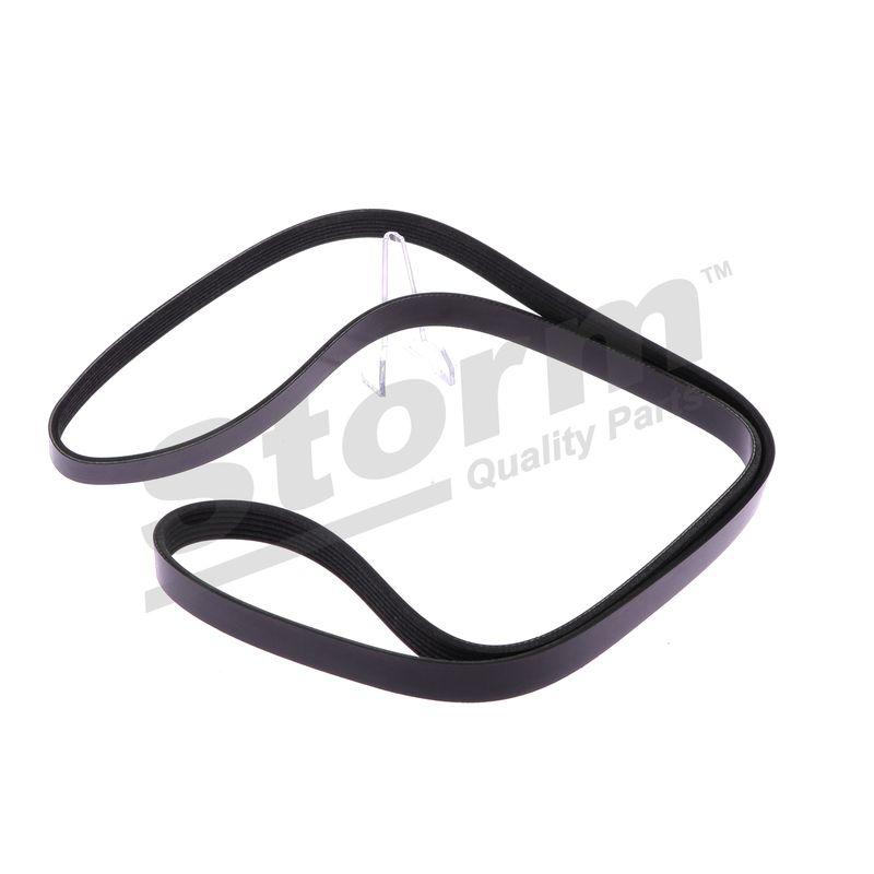 Courroie trapézoïdale à nervures STORM QUALITY PARTS STO6PK1750