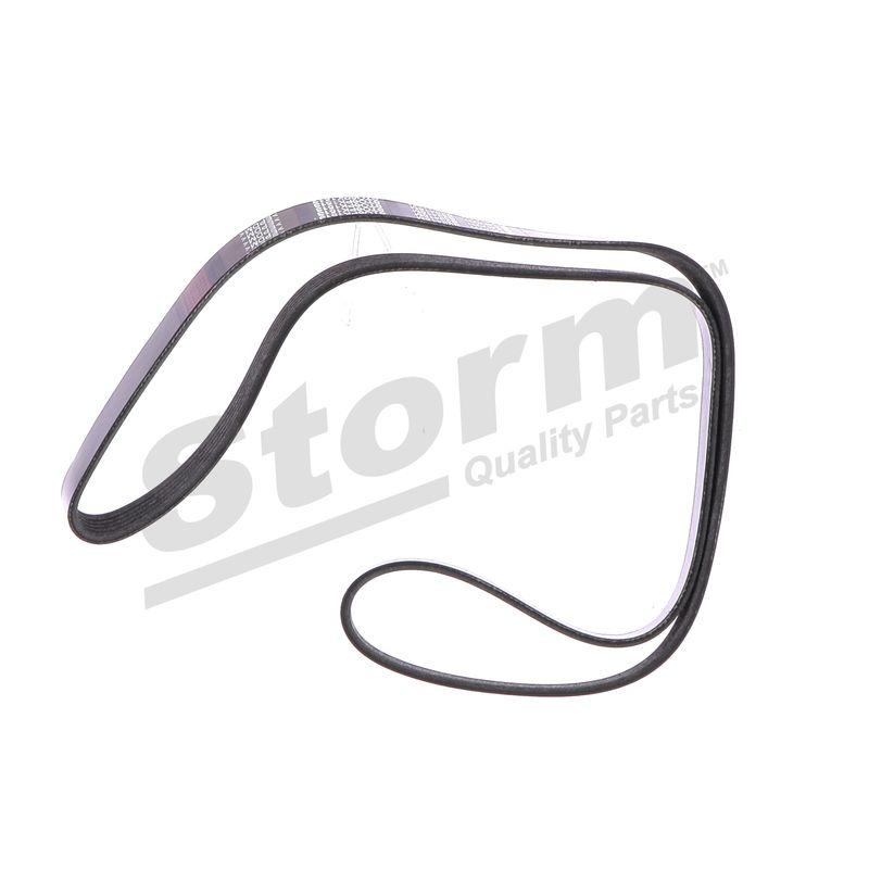 Courroie trapézoïdale à nervures STORM QUALITY PARTS STO6PK1513