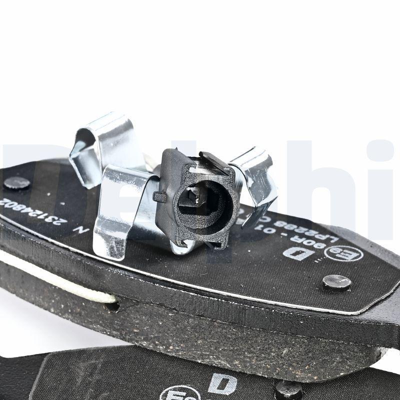 Kit de plaquettes de frein, frein à disque DELPHI LP2288