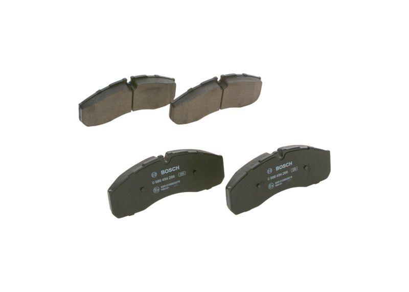 Kit de plaquettes de frein, frein à disque BOSCH 0 986 494 266