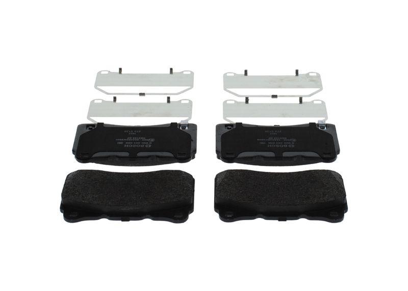 Kit de plaquettes de frein, frein à disque BOSCH 0986494880