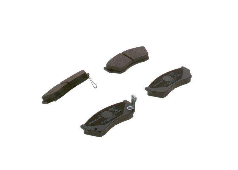 Kit de plaquettes de frein, frein à disque BOSCH 0 986 493 340