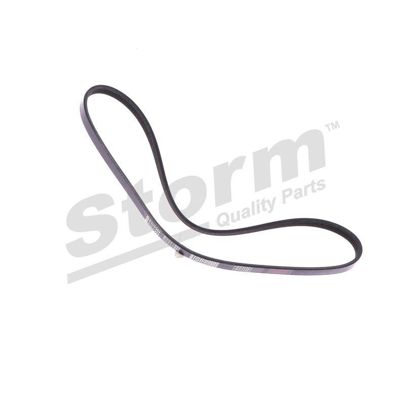 Courroie trapézoïdale à nervures STORM QUALITY PARTS STO4PK0855