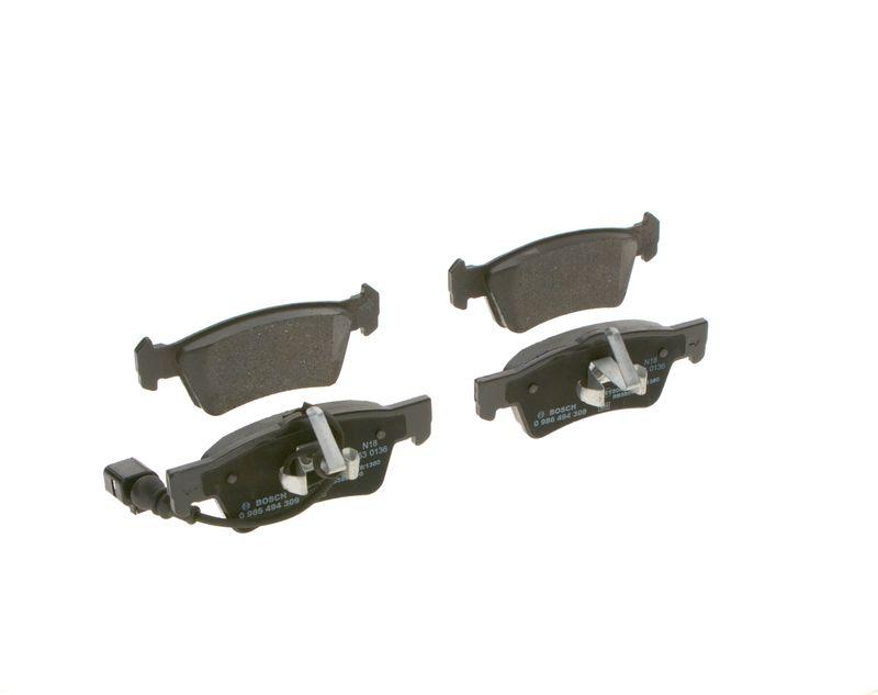 Kit de plaquettes de frein, frein à disque BOSCH 0 986 494 309
