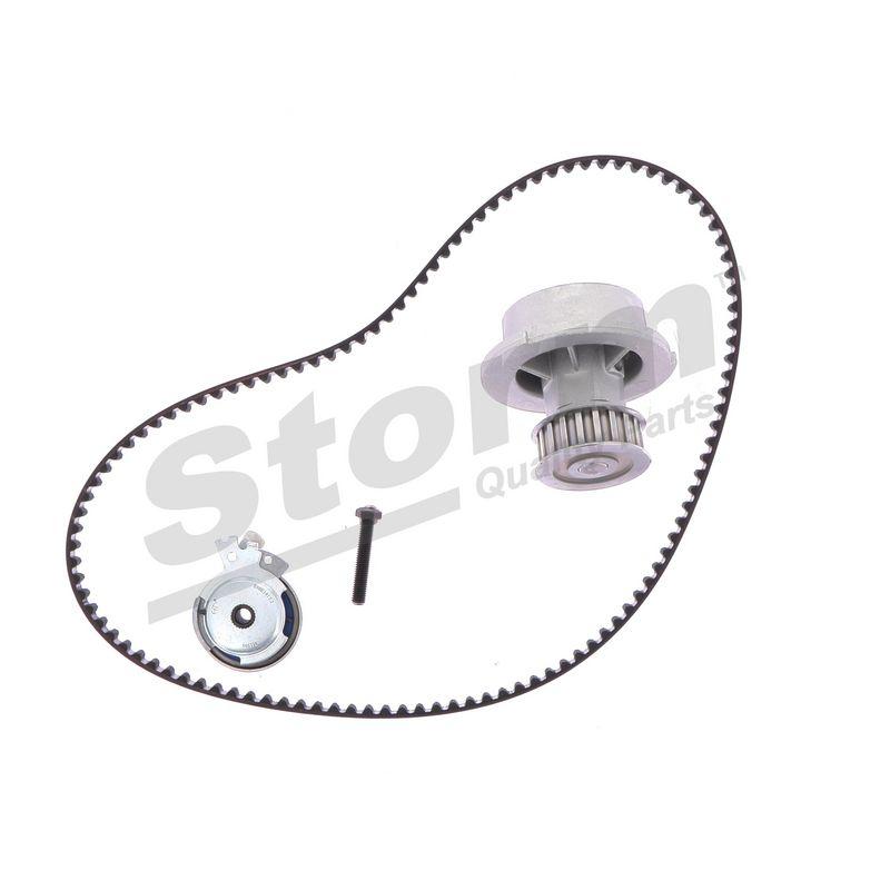 Pompe à eau + kit de courroie crantée STORM QUALITY PARTS 5550019KP