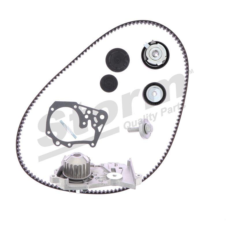 Pompe à eau + kit de courroie crantée STORM QUALITY PARTS 5550576KP