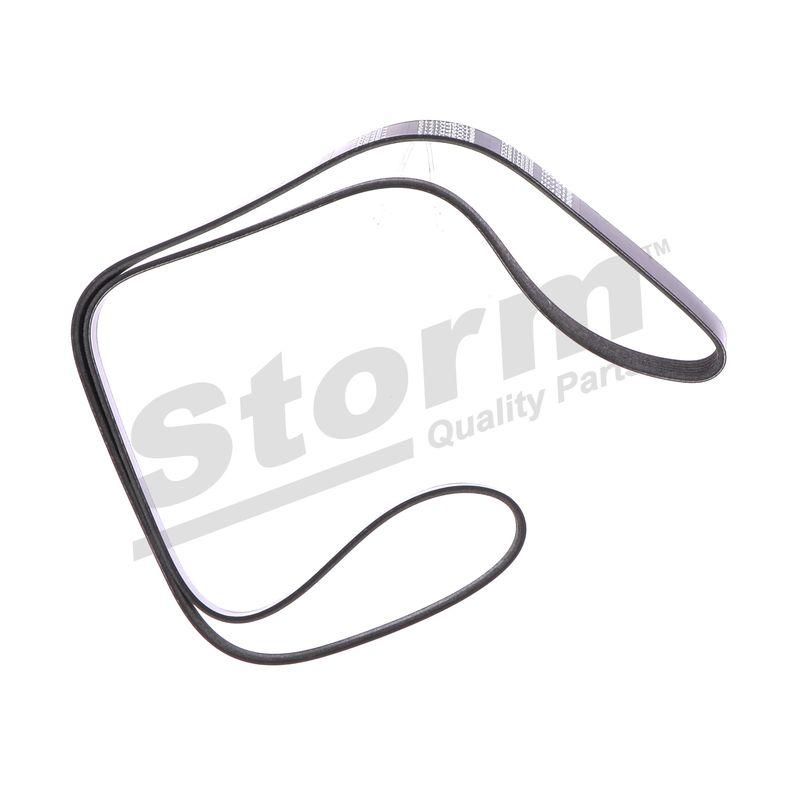 Courroie trapézoïdale à nervures STORM QUALITY PARTS STO6PK1713