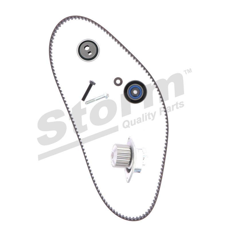 Pompe à eau + kit de courroie crantée STORM QUALITY PARTS 5550111KP
