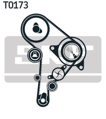 Kit de courroie crantée SKF VKMA 01244