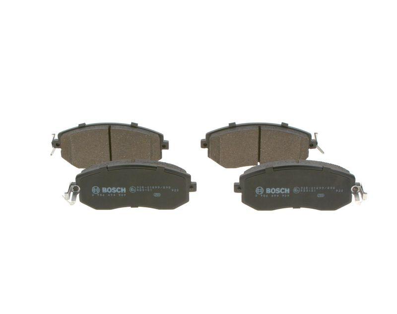 Kit de plaquettes de frein, frein à disque BOSCH 0986494909