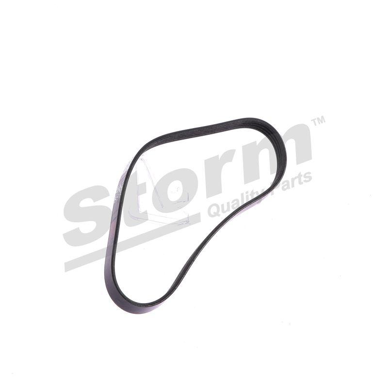Courroie trapézoïdale à nervures STORM QUALITY PARTS STO4PK0698
