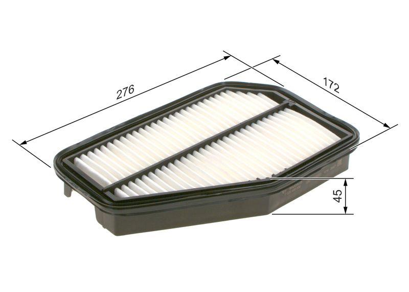 Filtre à air BOSCH F 026 400 580
