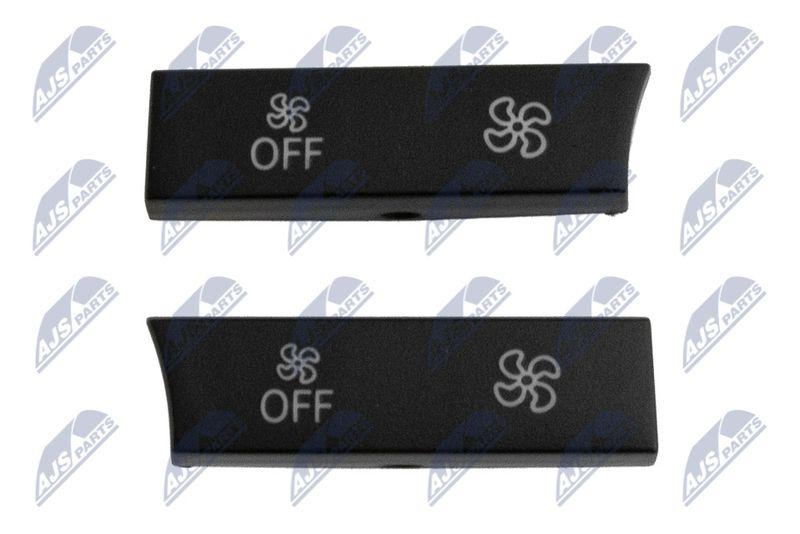 Élément de commande, chauffage/ventilation NTY EWS-BM-112