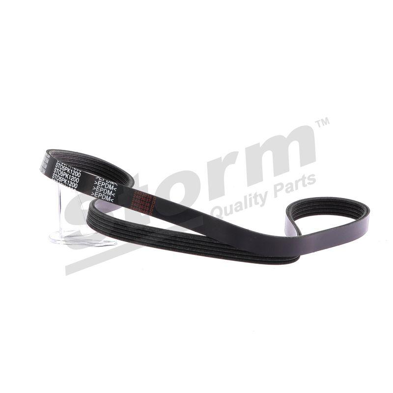 Courroie trapézoïdale à nervures STORM QUALITY PARTS STO5PK1200