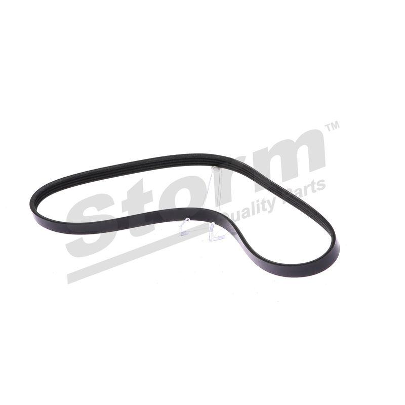 Courroie trapézoïdale à nervures STORM QUALITY PARTS STO4PK0855