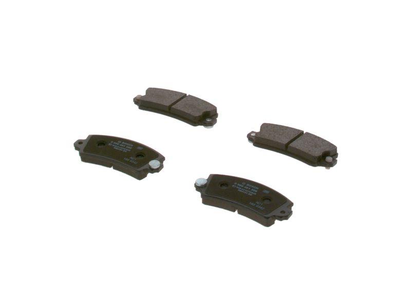 Kit de plaquettes de frein, frein à disque BOSCH 0 986 461 396