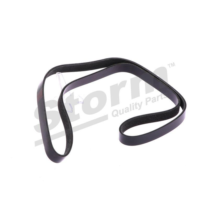 Courroie trapézoïdale à nervures STORM QUALITY PARTS STO6PK1513