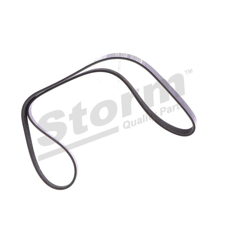 Courroie trapézoïdale à nervures STORM QUALITY PARTS STO6PK1183