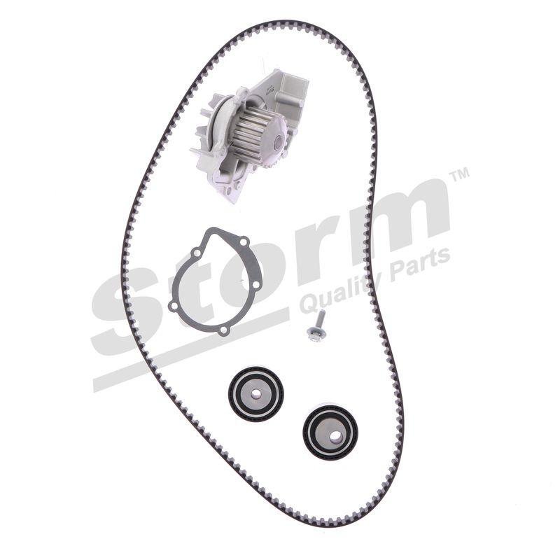 Pompe à eau + kit de courroie crantée STORM QUALITY PARTS 5550567KP