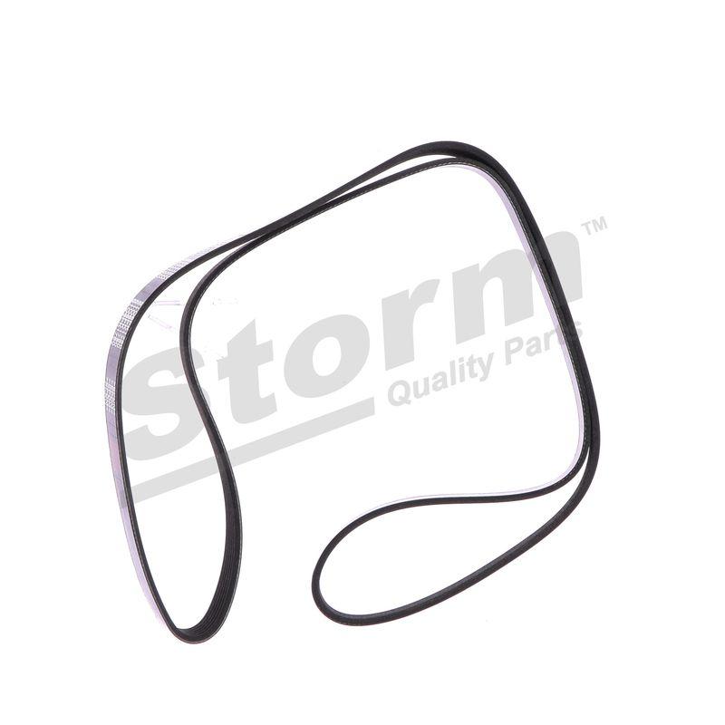 Courroie trapézoïdale à nervures STORM QUALITY PARTS STO6PK1750