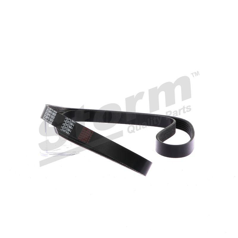 Courroie trapézoïdale à nervures STORM QUALITY PARTS STO6PK1600