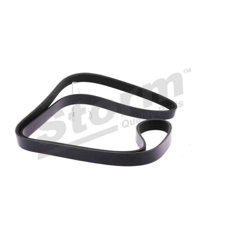 Courroie trapézoïdale à nervures STORM QUALITY PARTS STO6PK1775