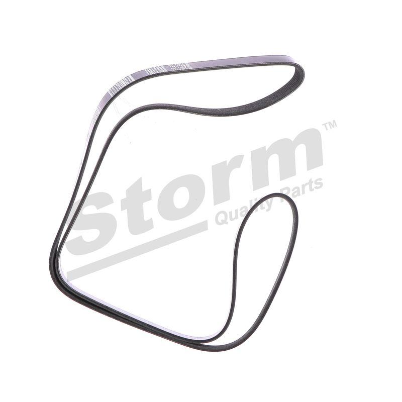Courroie trapézoïdale à nervures STORM QUALITY PARTS STO6PK1713
