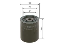 Filtre à huile BOSCH 0 451 103 357