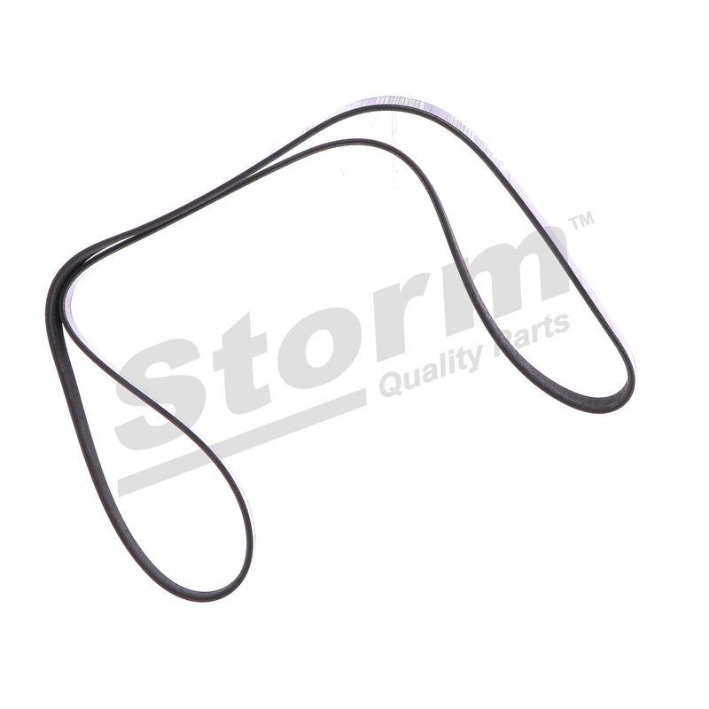 Courroie trapézoïdale à nervures STORM QUALITY PARTS STO6PK1563