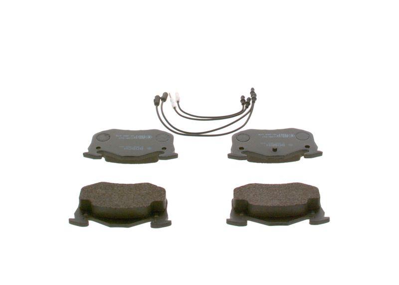 Kit de plaquettes de frein, frein à disque BOSCH 0986466350