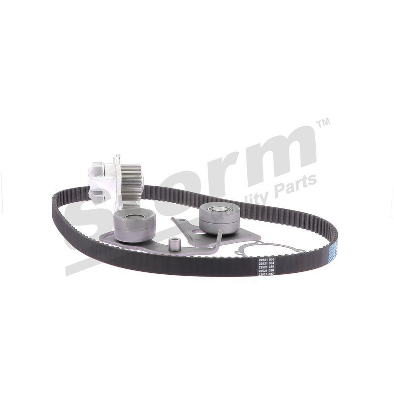 Pompe à eau + kit de courroie crantée STORM QUALITY PARTS 5550123KP