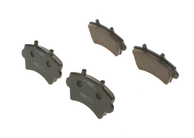 Kit de plaquettes de frein, frein à disque BOSCH 0 986 494 031